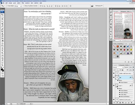 media coursework print screen   page  double page spread