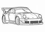 Porsche Kolorowanki Samochody Gt Turismo sketch template