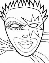 Coloring Mardi Gras Pages Mask Printable Fest Wearing Color Kids Print Sheets Colornimbus Draw Drawing Popular sketch template