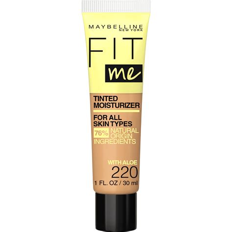 maybelline fit  tinted moisturizer natural coverage face makeup