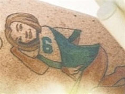 jets coach rex ryan has tattoo of his wife in a mark