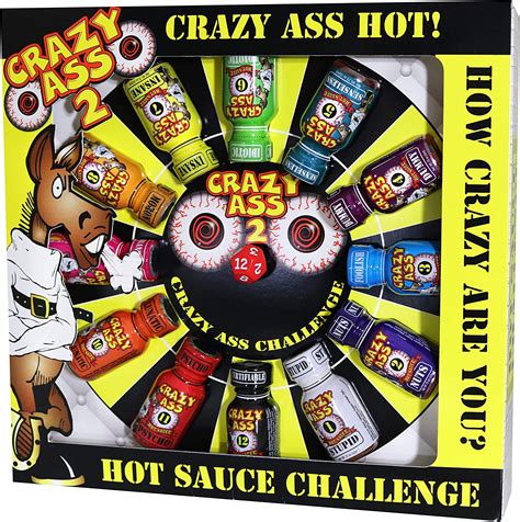 Crazy Ass 2 Hot Sauce Challenge How Crazy Are You Amazon Ca Grocery