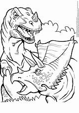 Coloring Rex Indominus Pages Popular sketch template