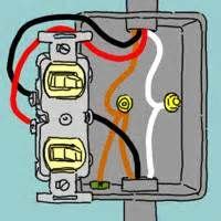 wiring diagram   double light switch
