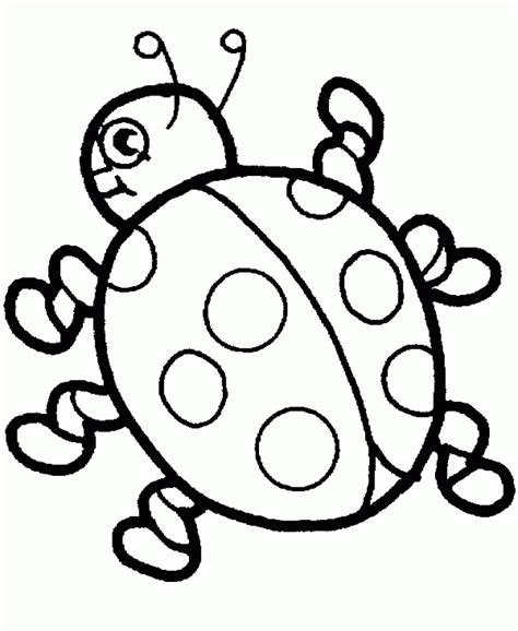 printable coloring pages  kids ladybug