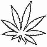Leaf Weed Marijuana Cannabis Bud Sketch Clipartmag Trippy Stoner Bettercoloring sketch template