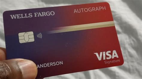 dwells fargo autograph visa signature card unboxingunenveloping