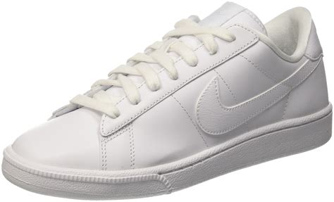 nike mens tennis classic leather fashion sneaker white  dm   ebay