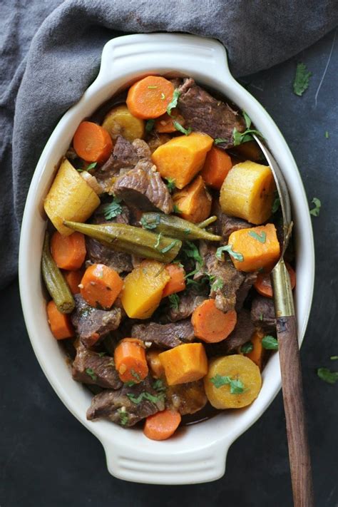 Brazilian Cuisine Beef Stew