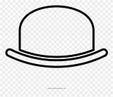Sombreros Bowler Pinclipart Toppng sketch template