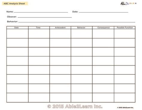 aba data collection sheets google search data collection sheets