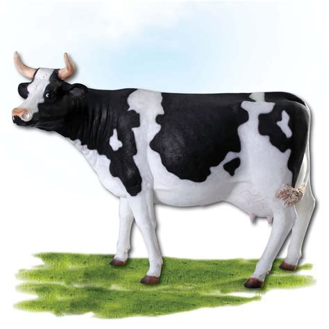 Life Size Cow Friesian Standing Natureworks