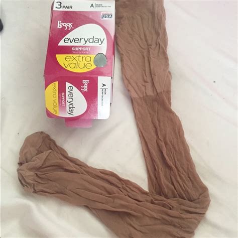 leggs accessories never used pantyhose tan small one pantyhose
