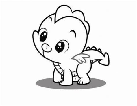 baby cute dinosaur coloring page  printable coloring pages