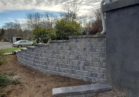 granby ct retaining wall contractor   stone block walls