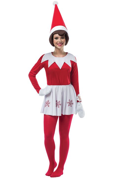 Elf On A Shelf Female Adult Costume
