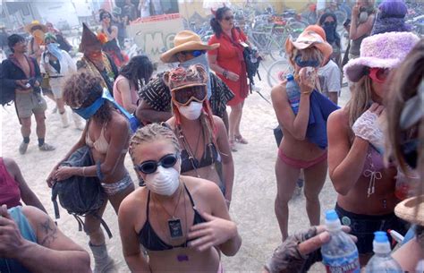 burning man or burning lungs is festival s playa dust dangerous