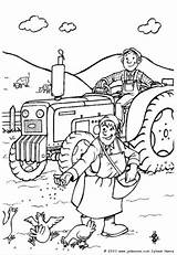 Agricultura Homem Trator Agricultor sketch template