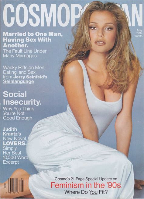 1994 cosmopolitan vintage fashion magazine bridget hall christian
