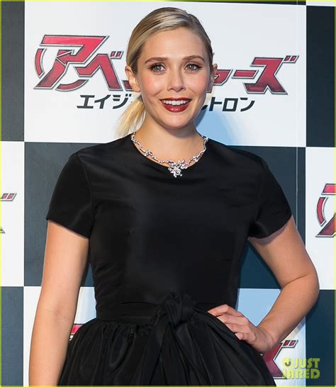 Elizabeth Olsen Stuns At Avengers Age Of Ultron Japan Premiere