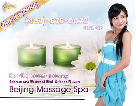 Orlando Massage Beijing Spa Closed Massage Therapy