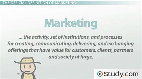 marketing definition functions applications lesson studycom