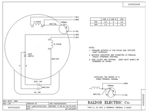 baldor single phase  motor wiring diagram  faceitsaloncom