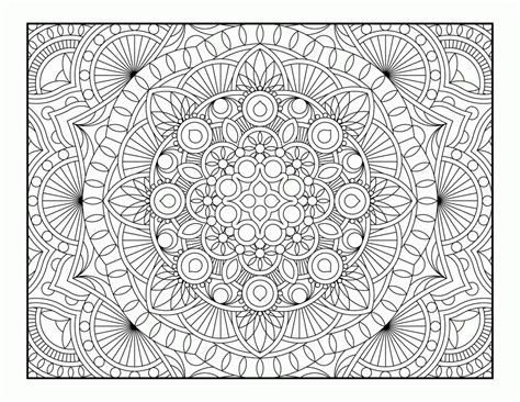 geometric coloring pages  adults  print home