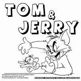 Jerry Tom Coloring Pages Logo Printable Kids Color Spike Easy Artworks Popular Logodix Coloringhome sketch template
