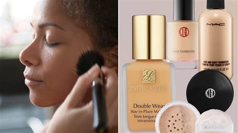 minimize large pores with foundation according to makeup artists allure