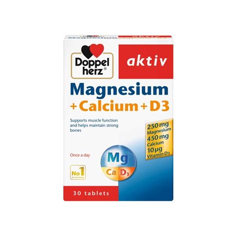doppelherz aktiv calcium magnesium   tablets soukare