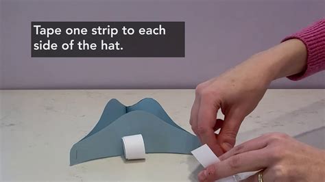 Make A Paper Tricorn Hat Youtube