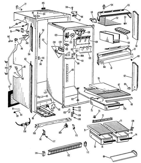 ge monogram refrigerator parts diagram