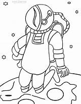 Astronaut Coloring Pages Printable Cool2bkids Kids Getcolorings Print sketch template