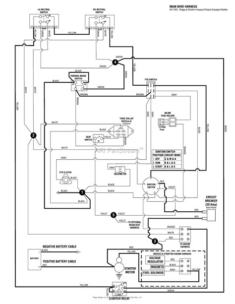 briggs  stratton vanguard parts diagram wiring diagram