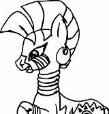 Coloring Zecora Draw Again Wecoloringpage Pages sketch template