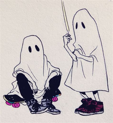 ghosts art art inspiration cute art