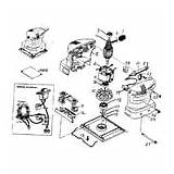 Sander Parts M901 Makita Diagram sketch template