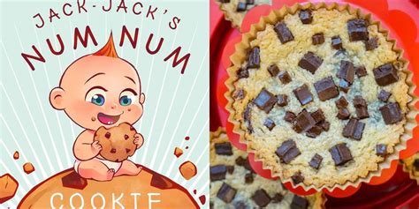 pixar shared jack jacks chocolate chip cookie recipe   incredibles