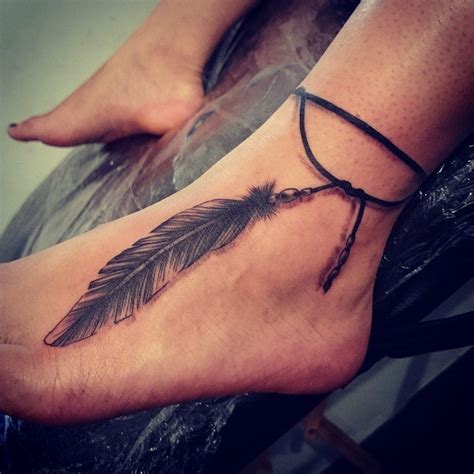 cheville chaîne sans plume trouver autre feather tattoos love