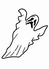 Ghost Coloring Pages sketch template