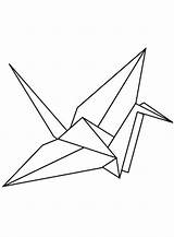 Instructions Cranes sketch template