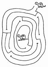 Mazes Kids Dinosaur Maze Printable Easy Print Preschool Drawing Worksheets Dino Printables Games Activities Coloring Pages Allkidsnetwork Step Dinosaurs Activity sketch template