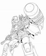 Magnus Transformers Prime Tf Pencils Platinum Package sketch template