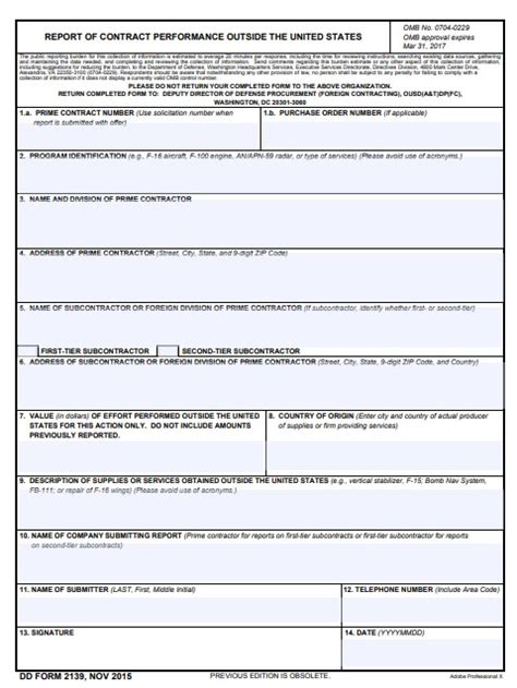 Download Fillable Dd Form 2139