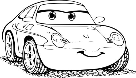 coloriage flash mcqueen  imprimer