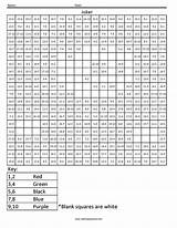 Superhero Coloring Color Number Math Square Worksheets Squared Printable Grade Worksheeto Minecraft Via Worksheet sketch template