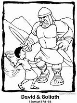 David Goliath Coloring Pages Bible Kids Story Children Printable Sunday School Stories Para Preschool Sheets Activities Craft Crafts Davi Golias sketch template