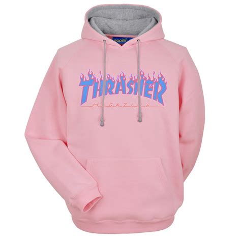 trasher pink hoodie donefashioncom