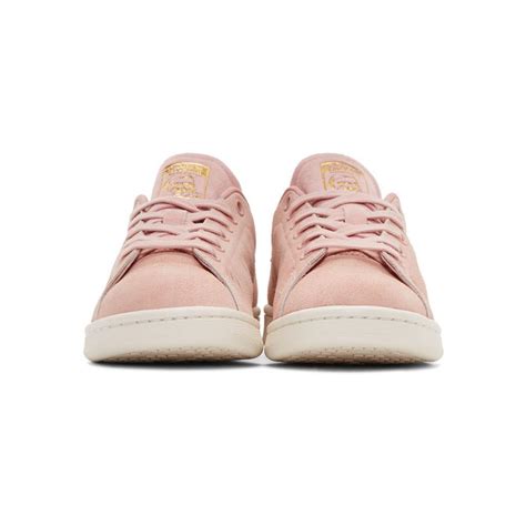 lyst adidas originals pink suede stan smith sneakers  pink